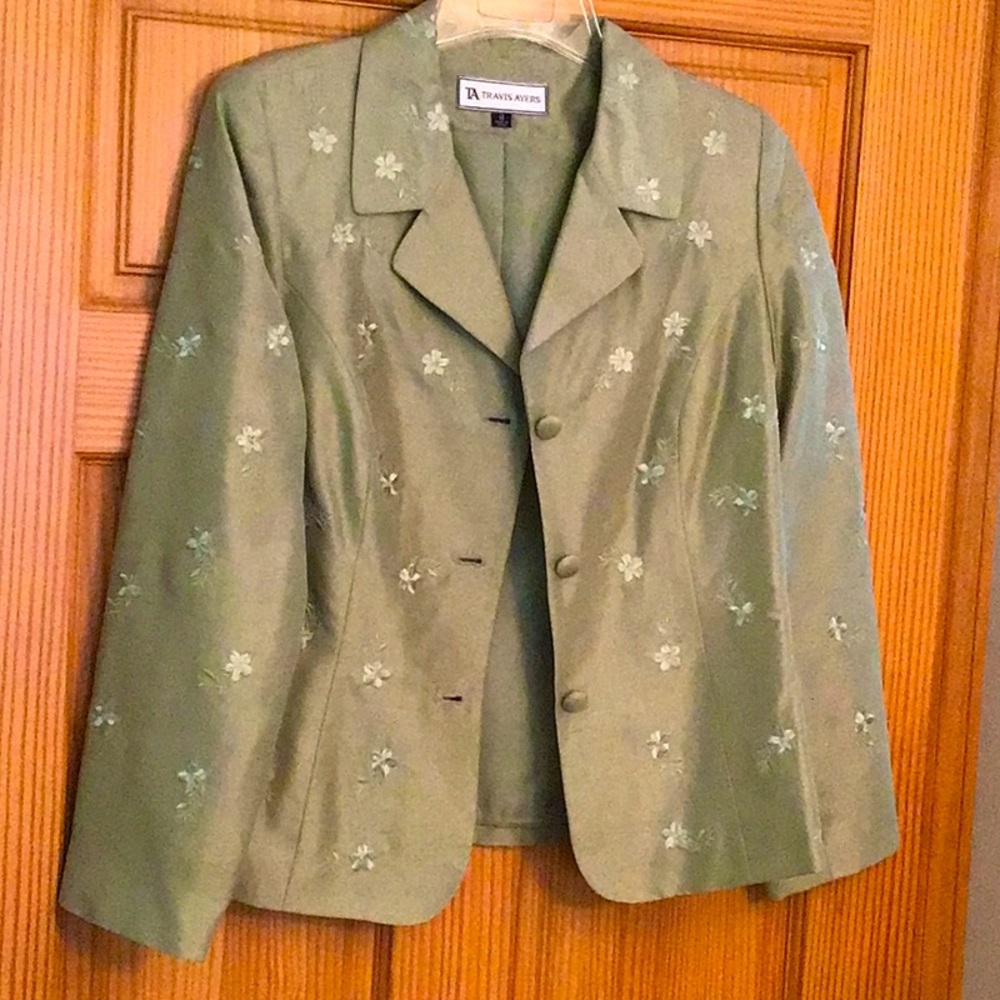 Travis Ayers  Embroidered Blazer.